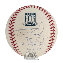 Francisco Rodriguez Save INSC Autographed Official MLB Baseball - BAS