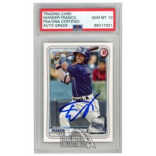 Wander Franco 2020 Bowman Autograph Card #BP-1 PSA/DNA 10