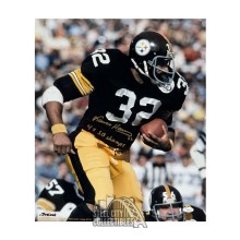 Franco Harris 4x SB Champs Autographed Pittsburgh Steelers 16x20 Photo JSA (Vertical)