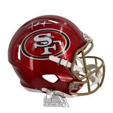 Frank Gore Autographed San Francisco 49ers Flash Replica Full Size Football Helmet - BAS
