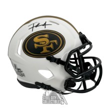Frank Gore Autographed San Francisco 49ers Lunar Eclipse Mini Football Helmet - BAS