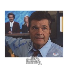 Fred Willard Autographed Anchorman 8x10 Photo - PSA/DNA