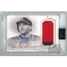 Freddie Freeman 2020 Topps Dynasty Patch Auto Card #DAP-FF7 05/10