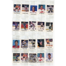 1988 Frito Lay Hockey 42 Sticker Set