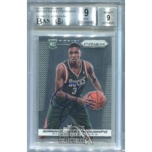 Giannis Antetokounmpo 2013-14 Panini Prizm Basketball Auto Rookie BGS 9 BAS 9