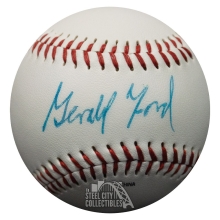 Gerald Ford Autographed Official League Rawlings Baseball- JSA LOA Y66656