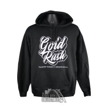 Gold Rush White Logo Pullover Hoodie