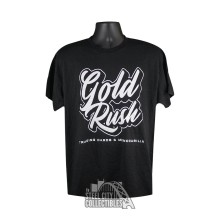 Gold Rush White Logo T-Shirt