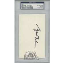 George W. Bush Autographed Cut- PSA/DNA 83985690