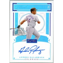 Andres Galarraga 2021 Panini Flawless Honored Ink Autograph Card #HI-AG 1/1