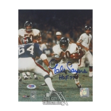 Gale Sayers HOF 77 Autographed Chicago Bears 8x10 Football Photo - PSA/DNA (Running)