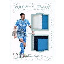 Ezequiel Garay 2015-16 Panini Flawless Tools of the Trade Dual Patch Card #TT-EG 12/20