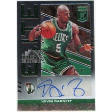 Kevin Garnett 2021-22 Panini Donruss Elite Autograph Card #ES-KGN 94/99