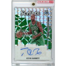 Kevin Garnett 2019-20 Mosaic Choice Scripts Autograph Card #SC-KGN