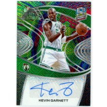 Kevin Garnett 2020-21 Panini Spectra Prizm Autograph Card #SIG-KGA 01/15