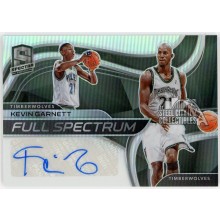 Kevin Garnett 2020-21 Panini Spectra Full Spectrum Autograph Card #FSS-KVG 9/49
