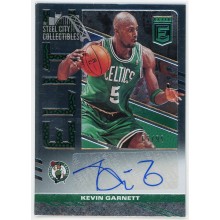 Kevin Garnett 2021-22 Panini Donruss Elite Autograph Card #ES-KGN 65/99