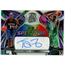 Kevin Garnett 2021-22 Panini Spectra Full Spectrum Autograph Card #FSS-KVG 4/5