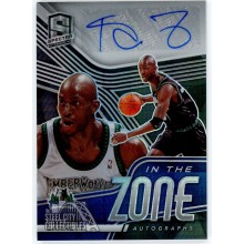Kevin Garnett 2020-21 Panini Spectra In The Zone Prizm Auto Card #ITZ-KGA 10/10