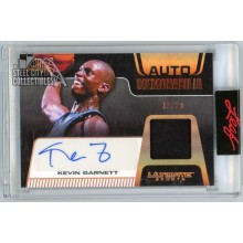Kevin Garnett 2021 Leaf Ultimate Sports Patch Autograph Card #AM-KG1 12/20