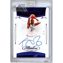 Kevin Garnett 2020-21 Panini Flawless Legendary Scripts Purple Auto Card 3/3