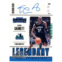 Kevin Garnett 2020-21 Panini Contenders Legendary Bronze Autograph Card 22/25