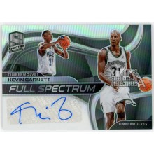 Kevin Garnett 2020-21 Panini Spectra Full Spectrum Autograph Card #FSS-KVG 32/49