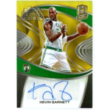 Kevin Garnett 2020-21 Panini Spectra Gold Prizm Autograph Card # SIG-KGA 02/10