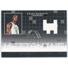 Kevin Garnett 2007-08 Topps Luxury Box Patch Card 056/199 (Back Edge Damage)