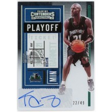 Kevin Garnett 2020-21 Panini Contenders Playoff Ticket Autograph Card #VS-KGA 22/49