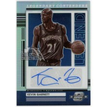 Kevin Garnett 2021-22 Panini Contenders Optic Legendary Autograph Card #LCA-KGA 71/75