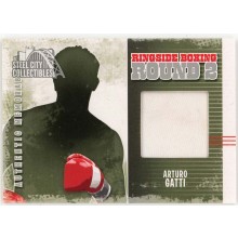 Arturo Gatti 2011 ITG Ringside Boxing Silver Trunks Card #AM-55