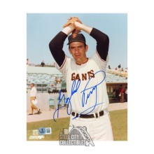 Gaylord Perry Autographed San Francisco Giants 8x10 Baseball Photo - BAS (Windup)