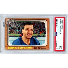 Bernie Geoffrion 1966 Topps Card #85 PSA 7 NM