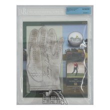 George Archer 2016 The Bar Cut Autographs Master of the Links Used Glove 1/1 Golf Card - BAS