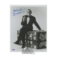 George Burns Best Wishes Autographed 8x10 Photo - PSA/DNA