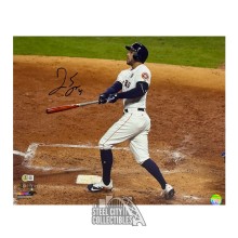 George Springer Autographed Houston 16x20 Baseball Photo - BAS (Watching HR)