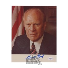 Gerald Ford Autographed 8x10 Presidential Photo - JSA