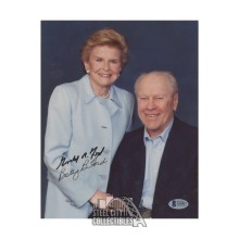 Gerald Ford & Betty Ford Autographed 8x10 Studio Portrait Photo- BAS LOA A15837