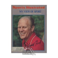 Gerald Ford Autographed July 1974 Sports Illustrated Cover- PSA/DNA COA G82612