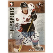 Ryan Getzlaf 2004-05 In The Game Heroes & Prospects Rookie Autograph Card #A-RGE