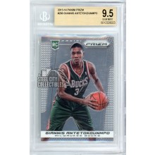 Giannis Antetokounmpo 2013-14 Panini Prizm Rookie Card #290 BGS 9.5 (No Subgrades)