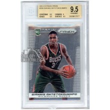 Giannis Antetokounmpo 2013-14 Prizm Rookie #290 BGS 9.5 (Cracked at Bottom)