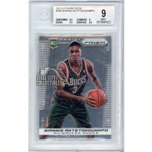Giannis Antetokounmpo 2013-14 Panini Prizm Rookie Card #290 BGS 9