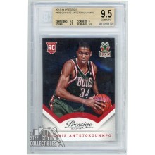Giannis Antetokounmpo 2013-14 Panini Prestige Rookie BGS 9.5 Gem Mint (Cracked)