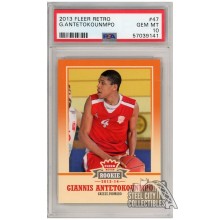 Giannis Antetokounmpo 2013-14 Fleer Retro Rookie Card #47 PSA 10 GEM MINT