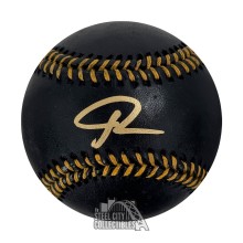 Giannis Antetokounmpo Autographed Official Black MLB Baseball - BAS