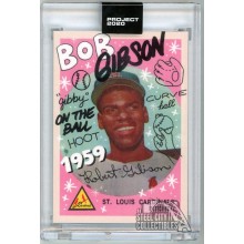 Bob Gibson Topps Project 2020 Card #46 1959 Topps By Sophia Chang