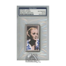 Gloria Stuart Autographed Reprint Trading Card - PSA/DNA
