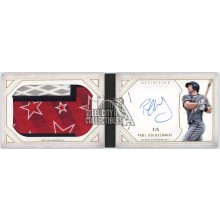 Paul Goldschmidt 2019 Topps Definitive Patch Autograph Booklet Card #DAPB-PG 2/5